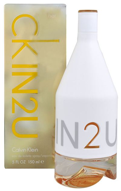 Eau De Toilette Calvin Klein IN2U For Her, 150 ml