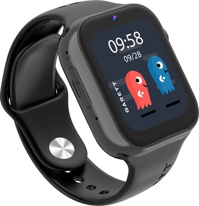 Smartwatch për fëmijë Garett Kids Twin 2 4G, GPS, 900mAh, i zi