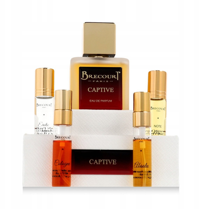 Parfum grash BRECOURT Captive, aromë lulesh orientale