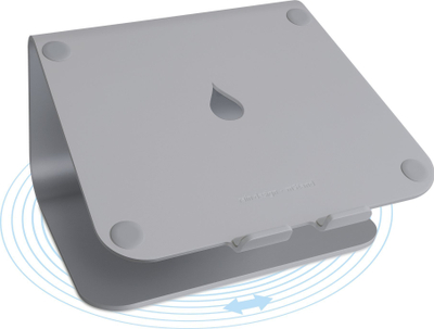 Qëndruse laptopi Rain Design MStand360, alumin, bazë që rrotullohet 360°, gri Space