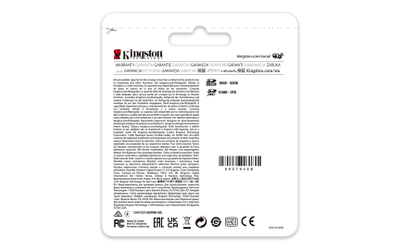 Мемориска картичка Kingston Canvas React Plus, 256GB, SDHC, Class 10