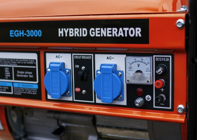 Gjenerator hibrid Extralink EGH-3000, 3kW, benzinë LPG CNG, i zi