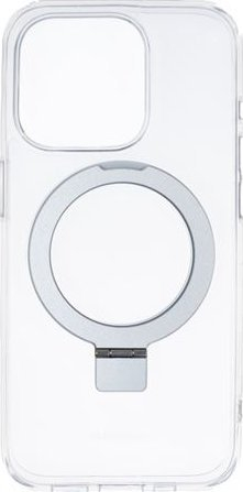 Maskë mbrojtëse Mobile Origin RingMag, për iPhone 15 Pro, transparente, me unazë magnetike