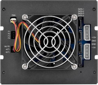 Kuti HDD Thermaltake Max 3504, 4 slote hot swap, 2.5"/3.5", e zezë