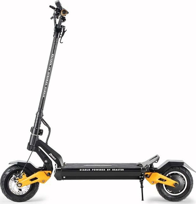 Trotinet elektrik Bsdiabloy, motor 1000W, bateri 60V 20.8Ah, i zi