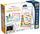 Set edukativ Montessori My First Skills, abak prej druri, shkronja dhe numra magnetikë, shumëngjyrësh