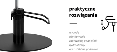 Karrige parukerie Gabbiano Morena, e rehatshme, e zezë
