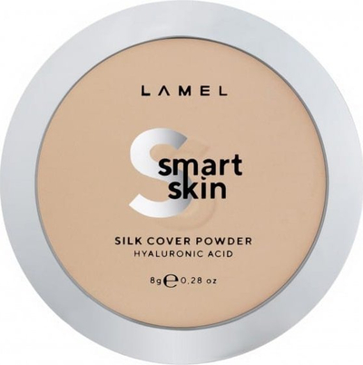 Pudër kompakte Lamel Smart Skin Silk Cover, 8g, ngjyrë neutrale