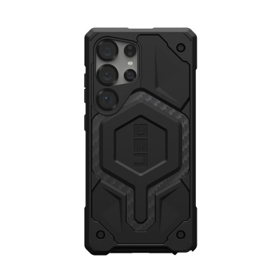 Kuti mbrojtëse UAG Monarch Pro për Galaxy S25 Ultra, magnetike, karbon fiber