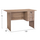 Tavolinë melamine me 3 sirtarë gri 120×60×75 cm (HM2268.02), gri