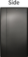 Kabinet rack dyshemeje Lanview RDL36U61BL, 36U, me derë xhami, ngjyrë e zezë