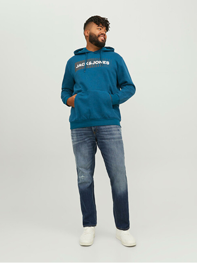 Duks për meshkuj Jack&Jones PLUS, i kaltër