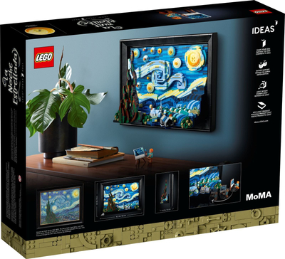 Set LEGO Ideas “Nata me yje” – model dekorativ për mur