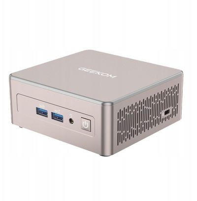 Mini PC Geekom A5, Ryzen 7 5825U, 16GB RAM, 512GB SSD, argjendtë