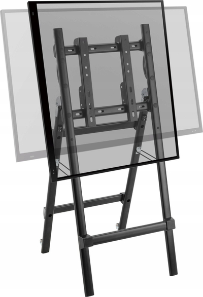 Mbajtës dyshemeje Vivolink VLFS3267 për signage, deri 50 kg, i zi