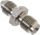 Lidhës bulkhead TurboWorks AN3, filet M10x1.25, çelik