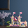 Lodër ndërtuese Marioinex Waffle Mini Blocks Princess, 280 copa, me figura princeshash, shumëngjyrëshe