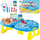 Set veteriner për kalamoj Woopie Deluxe PetCare, 18 copa, me qenush lodër, shumëngjyrësh