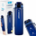 Shishe uji Wessper Activemax Triline, 1L, pa BPA, blu e errët matte