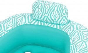 Karrige pishine me frymë Bestway Comfort Plush, 145 x 120 cm, PVC, blu