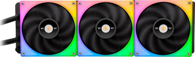 Ftohës uji AIO Thermaltake Toughliquid Ultra 420 RGB, 420 mm, ekran LCD 2.1", i zi