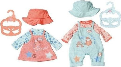 Rroba për kukullën Zapf Baby Annabell Comfortable Outfit, set 2 copë, për kukull 36cm, me shumë ngjyra