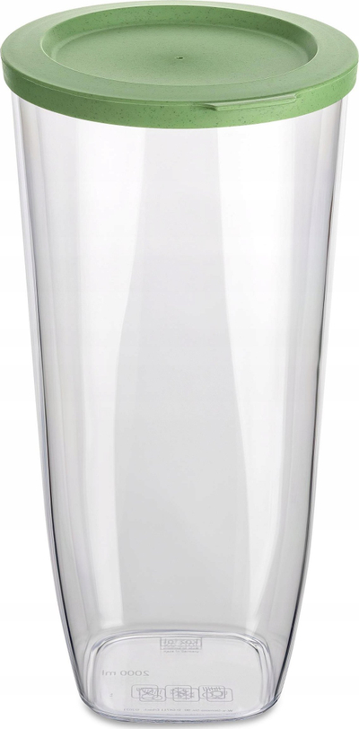 Enë magazinimi Koziol CONNECT DRY STORAGE L, 2L, plastike, jeshile