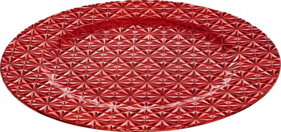 Nënstoli tavoline Atmosphera Round Placemat, Ø33 cm, plastikë, i kuq