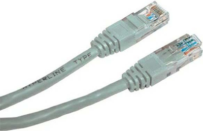 Kabllo patchcord UTP, Cat.5e, 10 m, gri