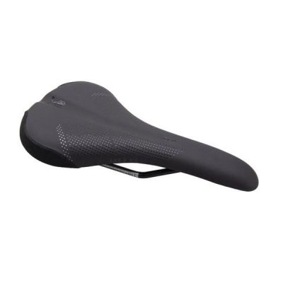 Selino biçiklete WTB SL8 Cromoly Wide, mikrofibër, për rrugë dhe XC, e zezë