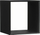 Ndarje rafti MALAX insert, panel i laminuar 16mm, për raft 2x2 2x3 2x4, e zezë