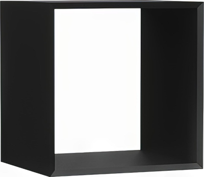 Ndarje rafti MALAX insert, panel i laminuar 16mm, për raft 2x2 2x3 2x4, e zezë