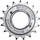 Kuseta freewheel biçiklete Sunrace 19T, 3.30, argjend