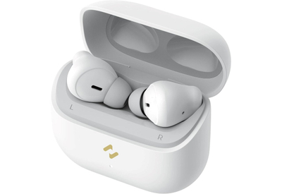 Kufje wireless Havit TW982 TWS, Bluetooth 5.4, me kuti kariku, të bardha