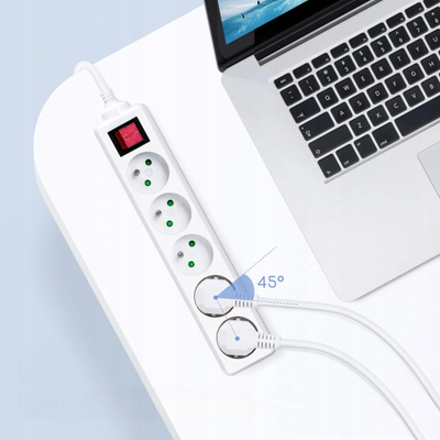 Shirit elektrik Ltc, 4 priza, kabllo 1.5 m, i bardhë