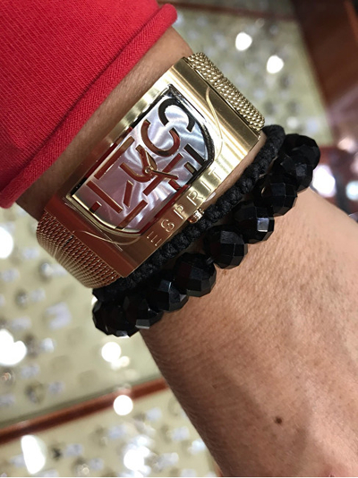 Orë dore Espirit Houston Bold Silver Rosegold ES1L046M0045