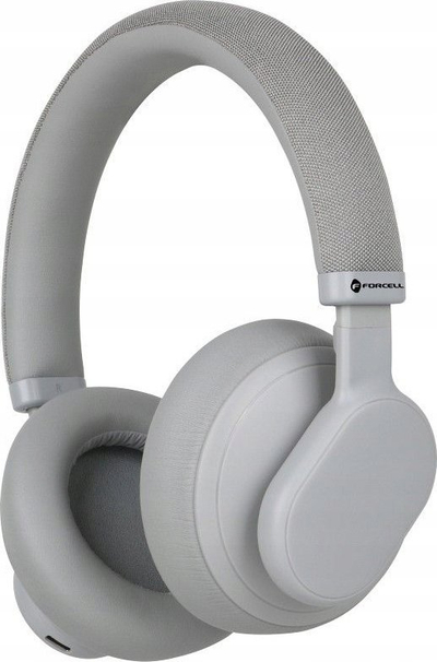 Kufje pa tela Forcell F-Audio Touch Beat, Over-Ear, ANC, gri