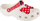 Sandale për kalamaj Crocs Disney Minnie Mouse Classic Clog, të bardha edhe të kuqe