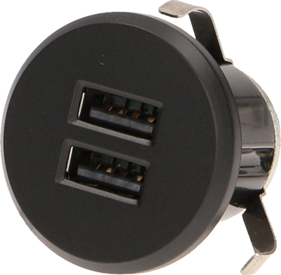 Karikues tavoline ORNO OR-GM-9019/B, 2 porta USB, 3.4A, kabllo 1.8m, i zi