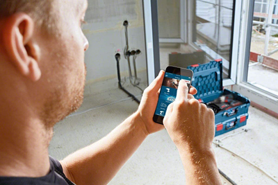 Stërvitëse pa kabllo Bosch GSR 18V-110 C, 18V Li-ion, Bluetooth, blu e zezë