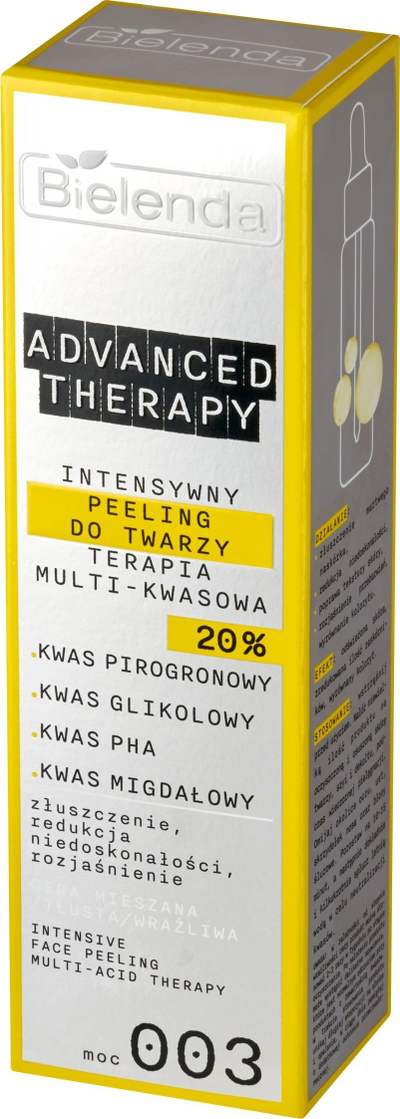 Peeling fytyre Bielenda Advanced Therapy 003, terapi multi-acid 20%, 30 ml