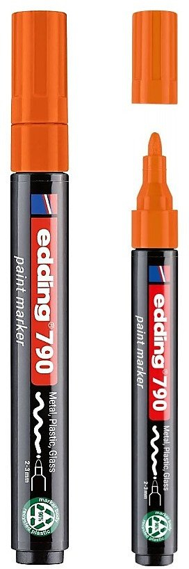 Marker boje edding 780 Gloss Paint, majë ekstra e hollë, bakër metalik