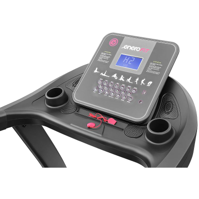 Shirit vrapimi elektrik Eb Fit Techrun W4.0, 20 km/h, mban peshë deri 150 kg, i zi