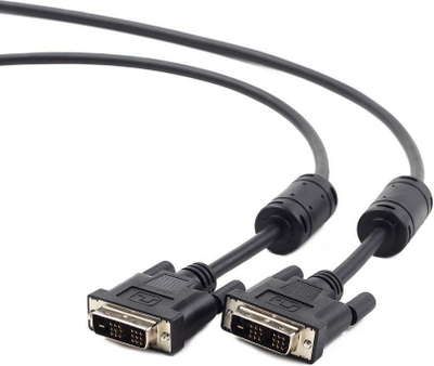 Kabllo Gembird DVI-D - DVI-D, 1.8m, e zezë