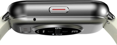 Паметен часовник HiFuture FutureFit Zone 2, 1.96\", IP68, беж