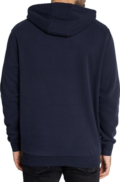 Bluzë me kapuç për burra Ellesse SL Gottero OH, pambuk, me xhep kangur, blu navy