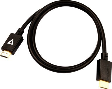 Kabllo HDMI V7 Video Cable Pro, 1m, HDMI mashkull në mashkull, e zezë