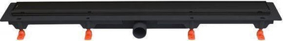 Линеарен канал Werit Exclusive 40, 650 mm, капак за плочки, црн мат