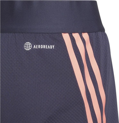 Pantallona të shkurtra adidas 3S KN Short Jr HE2098, për goca, poliestër, blu navy