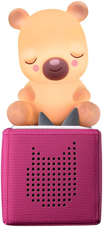 Ноќна светилка аудио Tonies Night Light Slumber Gang Bear, креативна фигура, светло розова